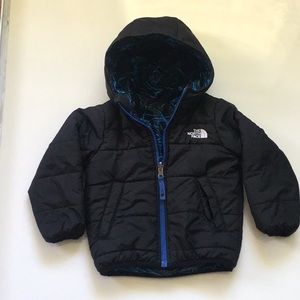 North Face Winter Boys Coat Jacket Reversible Toddler 2T Puffer